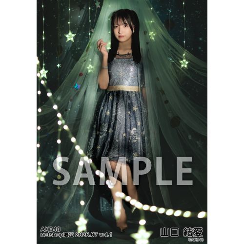 予約商品】AKB48 2026年7月度 net shop限定個別生写真5枚セットvol.1