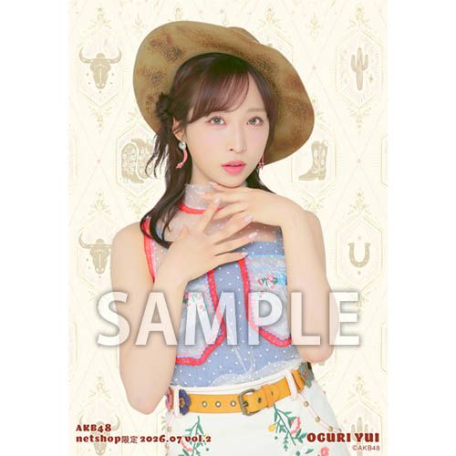 予約商品】AKB48 2026年7月度 net shop限定個別生写真5枚セットvol.2