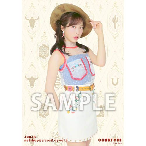 予約商品】AKB48 2026年7月度 net shop限定個別生写真5枚セットvol.2