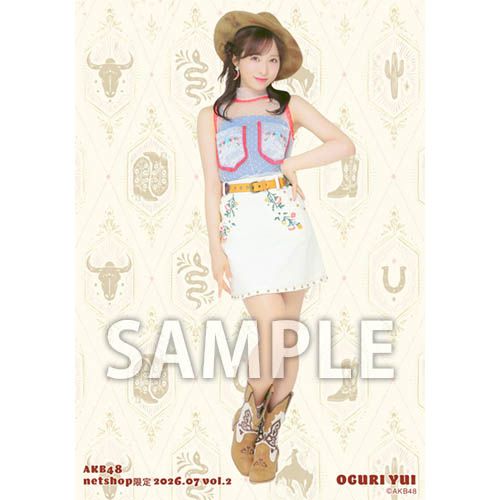 予約商品】AKB48 2026年7月度 net shop限定個別生写真5枚セットvol.2