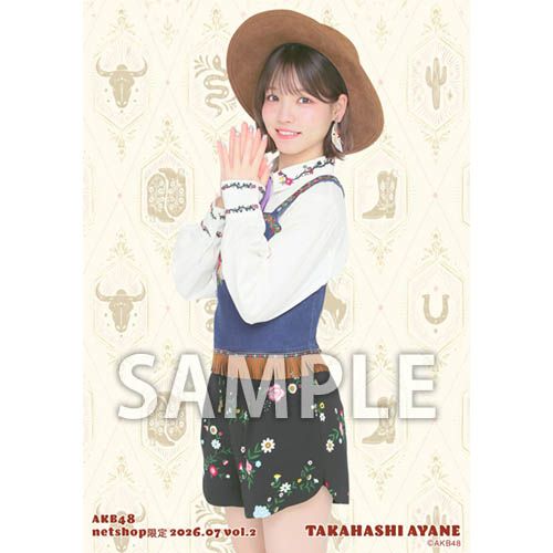予約商品】AKB48 2026年7月度 net shop限定個別生写真5枚セットvol.2
