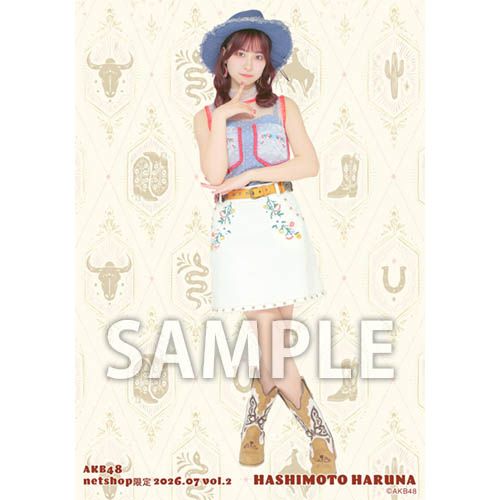 予約商品】AKB48 2026年7月度 net shop限定個別生写真5枚セットvol.2