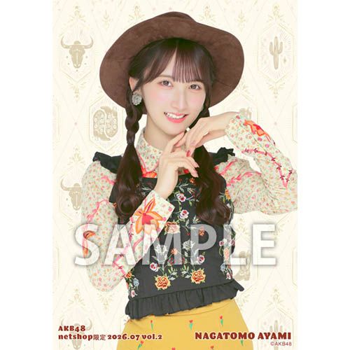 予約商品】AKB48 2026年7月度 net shop限定個別生写真5枚セットvol.2