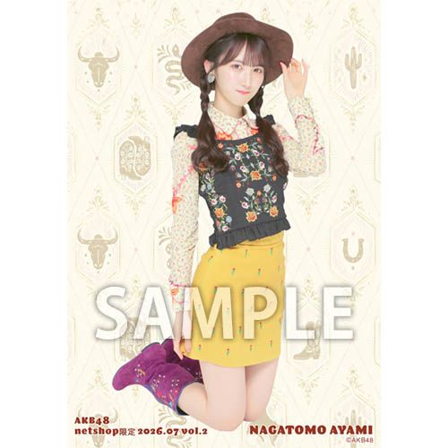 予約商品】AKB48 2026年7月度 net shop限定個別生写真5枚セットvol.2