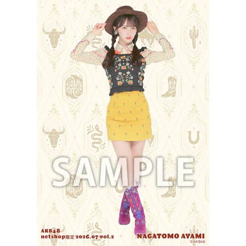 予約商品】AKB48 2026年7月度 net shop限定個別生写真5枚セットvol.2