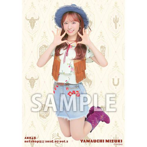 予約商品】AKB48 2026年7月度 net shop限定個別生写真5枚セットvol.2