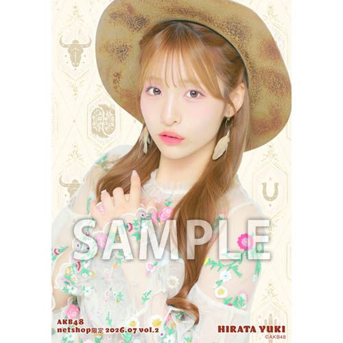予約商品】AKB48 2026年7月度 net shop限定個別生写真5枚セットvol.2