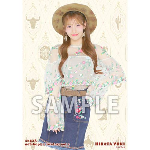 予約商品】AKB48 2026年7月度 net shop限定個別生写真5枚セットvol.2