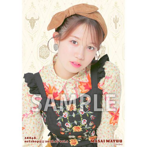予約商品】AKB48 2026年7月度 net shop限定個別生写真5枚セットvol.2