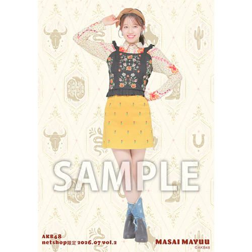 予約商品】AKB48 2026年7月度 net shop限定個別生写真5枚セットvol.2