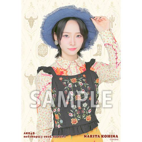 予約商品】AKB48 2026年7月度 net shop限定個別生写真5枚セットvol.2