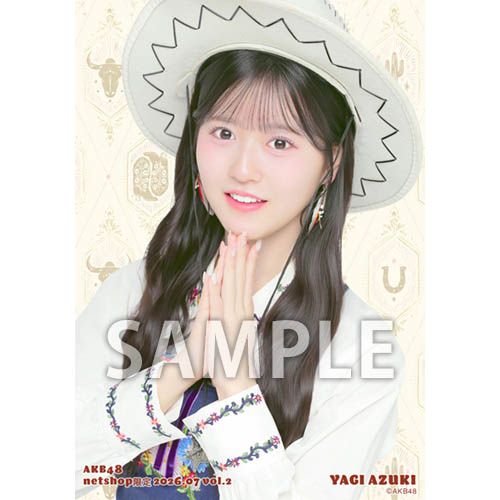 予約商品】AKB48 2026年7月度 net shop限定個別生写真5枚セットvol.2