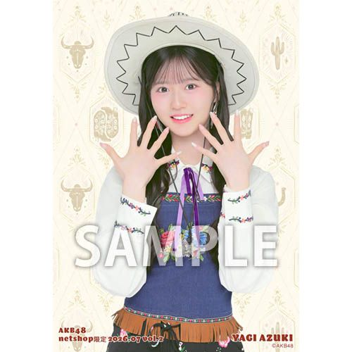 予約商品】AKB48 2026年7月度 net shop限定個別生写真5枚セットvol.2