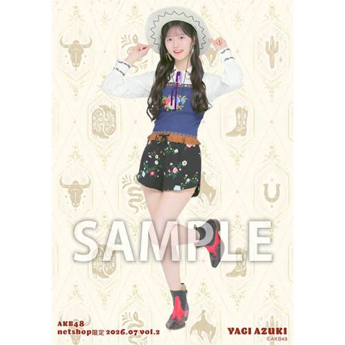 予約商品】AKB48 2026年7月度 net shop限定個別生写真5枚セットvol.2