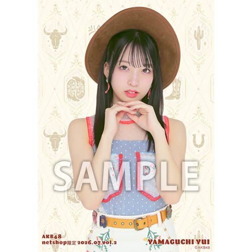 予約商品】AKB48 2026年7月度 net shop限定個別生写真5枚セットvol.2
