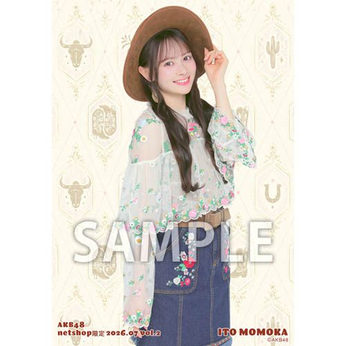 予約商品】AKB48 2026年7月度 net shop限定個別生写真5枚セットvol.2