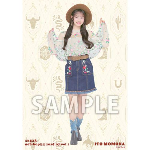 予約商品】AKB48 2026年7月度 net shop限定個別生写真5枚セットvol.2