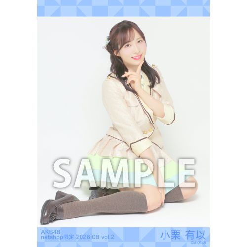 予約商品】AKB48 2026年8月度 net shop限定個別生写真5枚セットvol.2