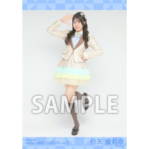 予約商品】AKB48 2026年8月度 net shop限定個別生写真5枚セットvol.2