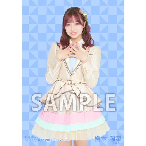 予約商品】AKB48 2026年8月度 net shop限定個別生写真5枚セットvol.2