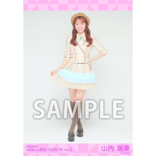 予約商品】AKB48 2026年8月度 net shop限定個別生写真5枚セットvol.2