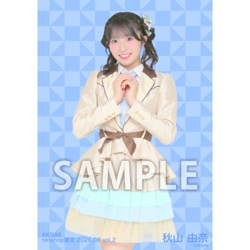 予約商品】AKB48 2026年8月度 net shop限定個別生写真5枚セットvol.2