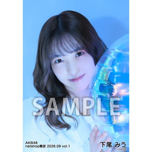 AKB48 下尾みう サイン入り生写真 下尾 みう | AKB48 Official Shop