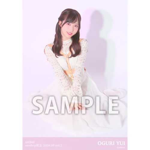 予約商品】AKB48 2026年9月度 net shop限定個別生写真5枚セットvol.2