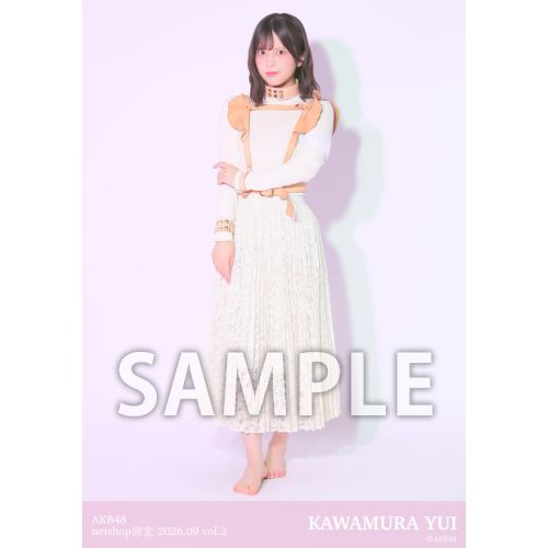 予約商品】AKB48 2026年9月度 net shop限定個別生写真5枚セットvol.2