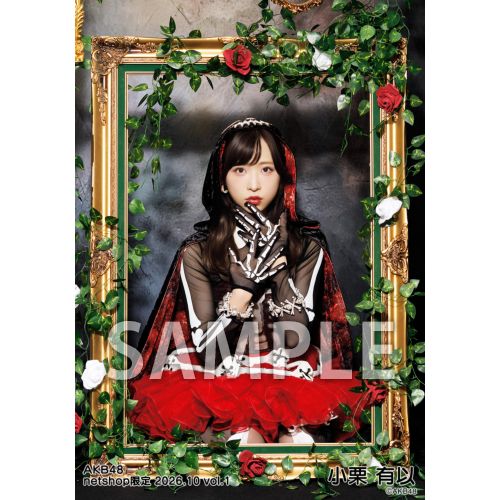 予約商品】AKB48 2026年10月度 net shop限定個別生写真5枚セットvol.1