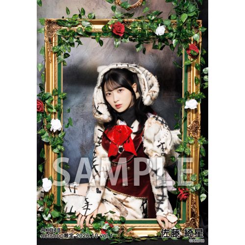 予約商品】AKB48 2026年10月度 net shop限定個別生写真5枚セットvol.1