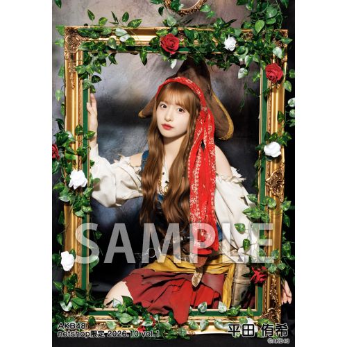 予約商品】AKB48 2026年10月度 net shop限定個別生写真5枚セットvol.1