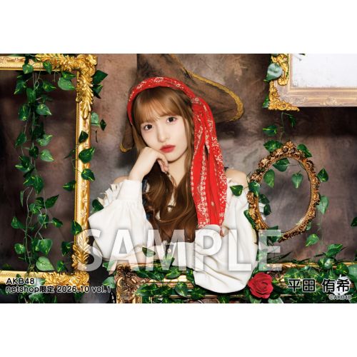 予約商品】AKB48 2026年10月度 net shop限定個別生写真5枚セットvol.1
