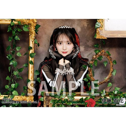 予約商品】AKB48 2026年10月度 net shop限定個別生写真5枚セットvol.1