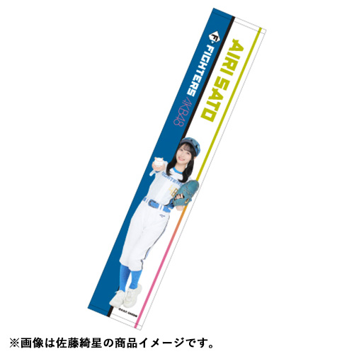 AKB48 マフラータオル In National Stadium 予約商品】北海道日本ハムファイターズ×AKB48 コラボ マフラータオル