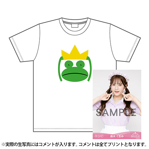 予約商品】AKB48 生誕記念メンバーデザインTシャツ&生写真セット 2025