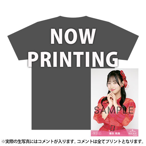 48グループの生写真 予約商品】AKB48 生誕記念メンバーデザインTシャツ&生写真セット 2025