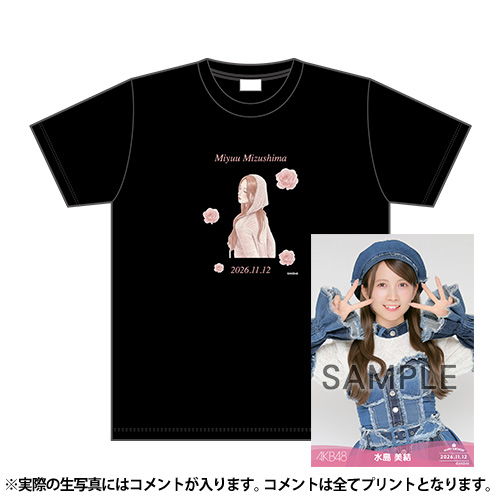 AKB48生写真 予約商品】AKB48 生誕記念メンバーデザインTシャツ&生写真セット 2026