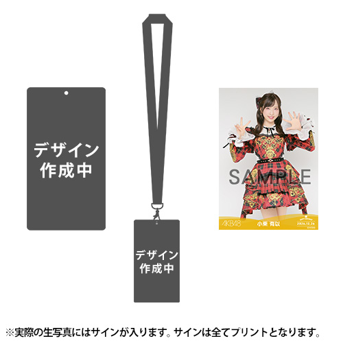 予約商品】AKB48 生誕記念メンバーデザイン生写真ホルダー&生写真