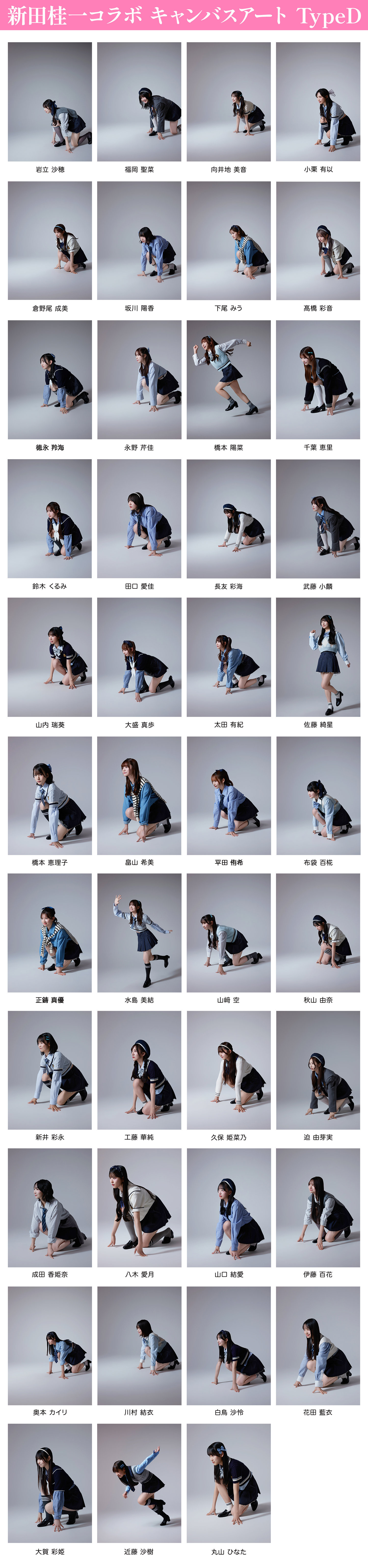 予約商品】新田桂一コラボ キャンバスアート TypeD | AKB48 Official Shop