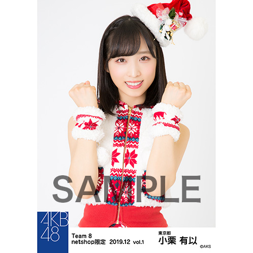 AKB48 チーム8 2019年12月度 net shop限定個別生写真5枚セットvol.1