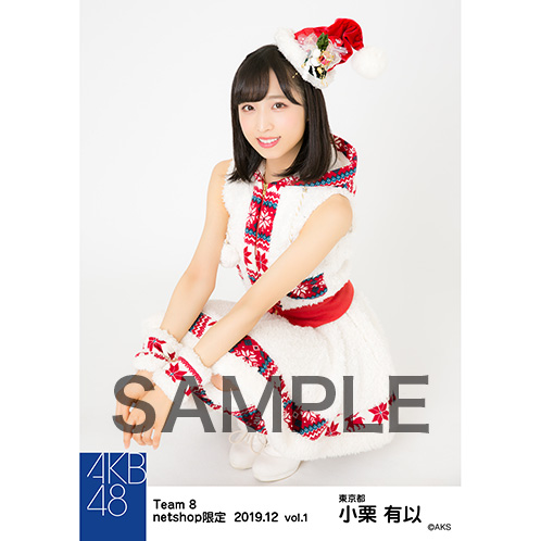 AKB48 チーム8 2019年12月度 net shop限定個別生写真5枚セットvol.1