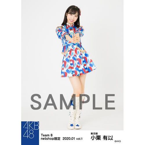 AKB48 チーム8 2020年1月度 net shop限定個別生写真5枚セットvol.1