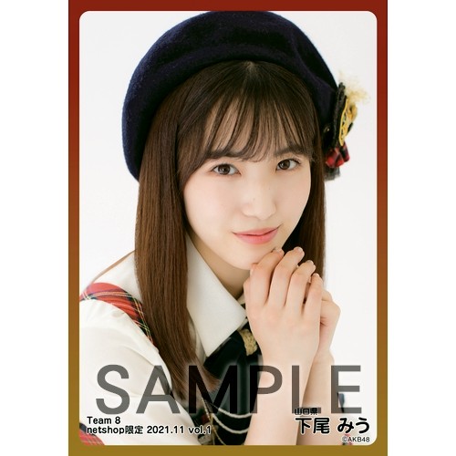 AKB48 チーム8 2021年11月度 net shop限定個別生写真5枚セット