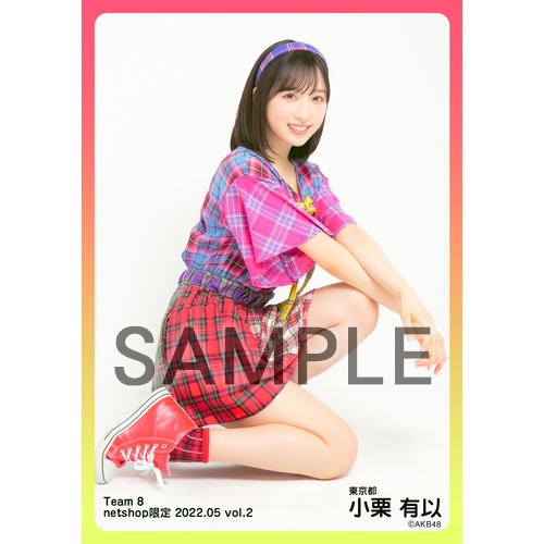 予約商品】AKB48 チーム8 2022年5月度 net shop限定個別生写真5枚