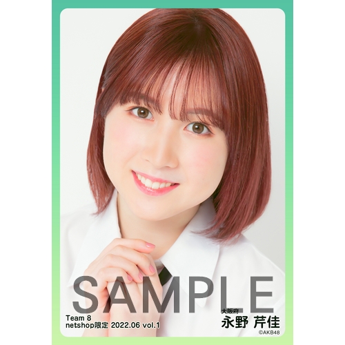 AKB48 チーム8 2022年6月度 net shop限定個別生写真5枚セットvol.1