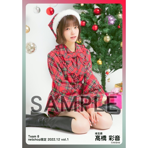 予約商品】AKB48 チーム8 2022年12月度 net shop限定個別生写真5枚
