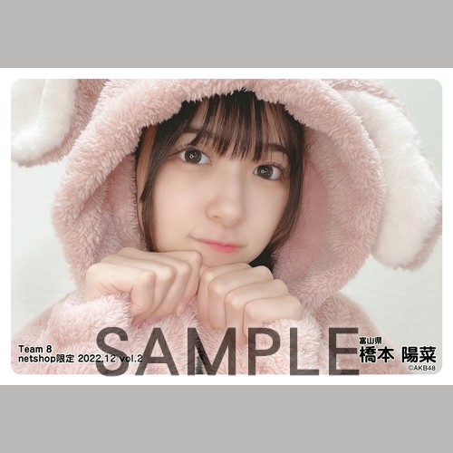 予約商品】AKB48 チーム8 2022年12月度 net shop限定個別生写真5枚