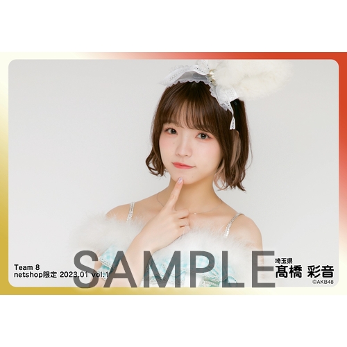 予約商品】AKB48 チーム8 2023年1月度 net shop限定個別生写真5枚