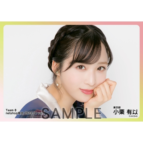 予約商品】AKB48 チーム8 2023年4月度 net shop限定個別生写真5枚